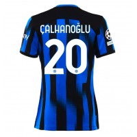 Dámy Fotbalový dres Inter Milan Hakan Calhanoglu #20 2023-24 Domácí Krátký Rukáv